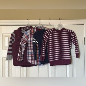 Gymboree Huge Lot Puffer Vest, Button Down, Pullover, Tees